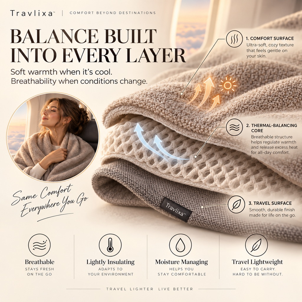 Travlixa™ Thermo-Regulating Travel Wrap