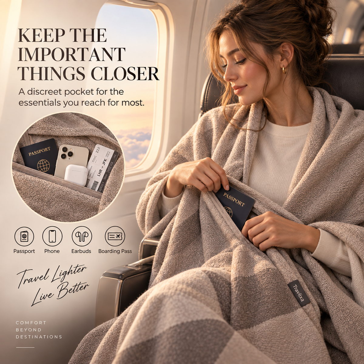 Travlixa™ Thermo-Regulating Travel Wrap