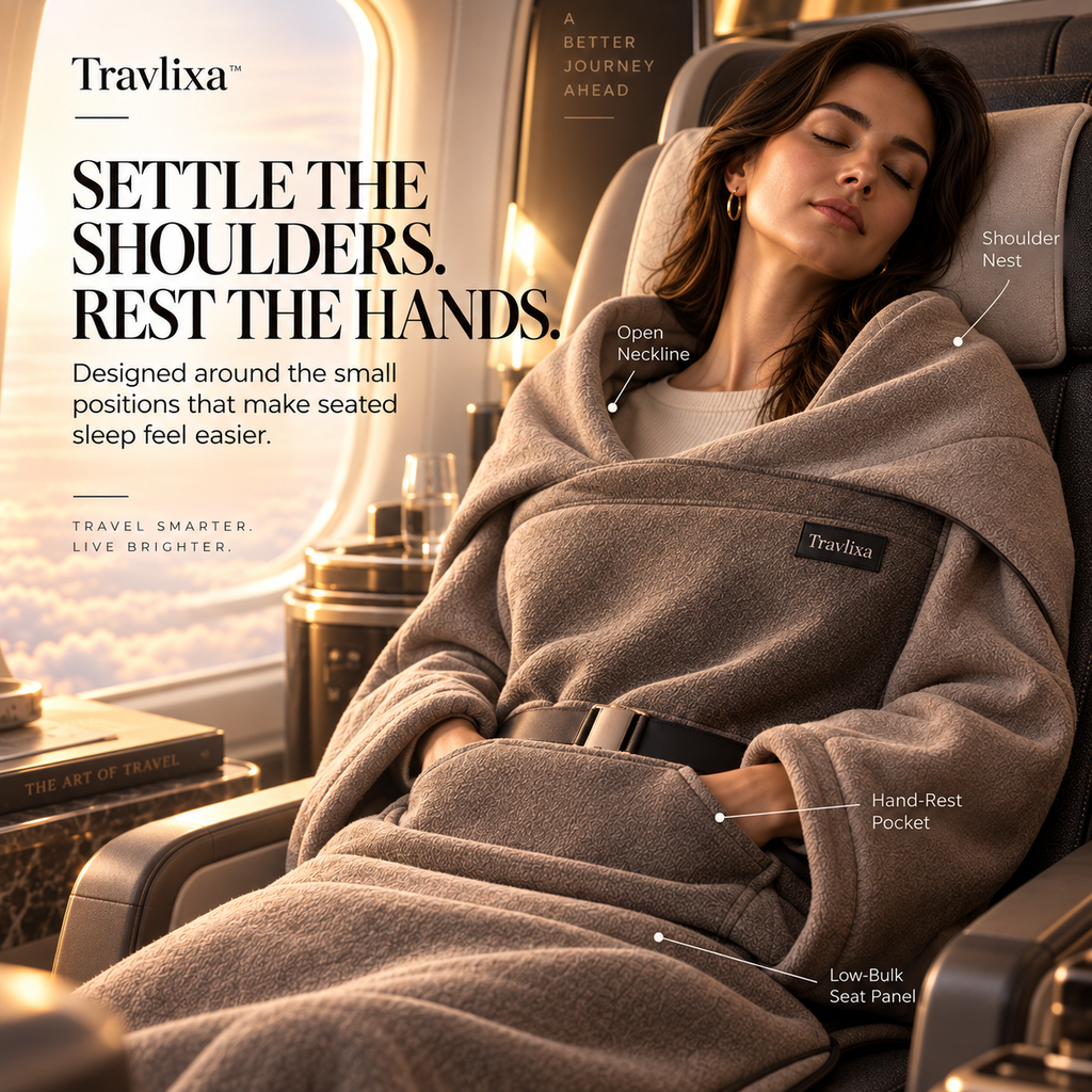 Travlixa™ QuietNest Travel Sleep Cocoon