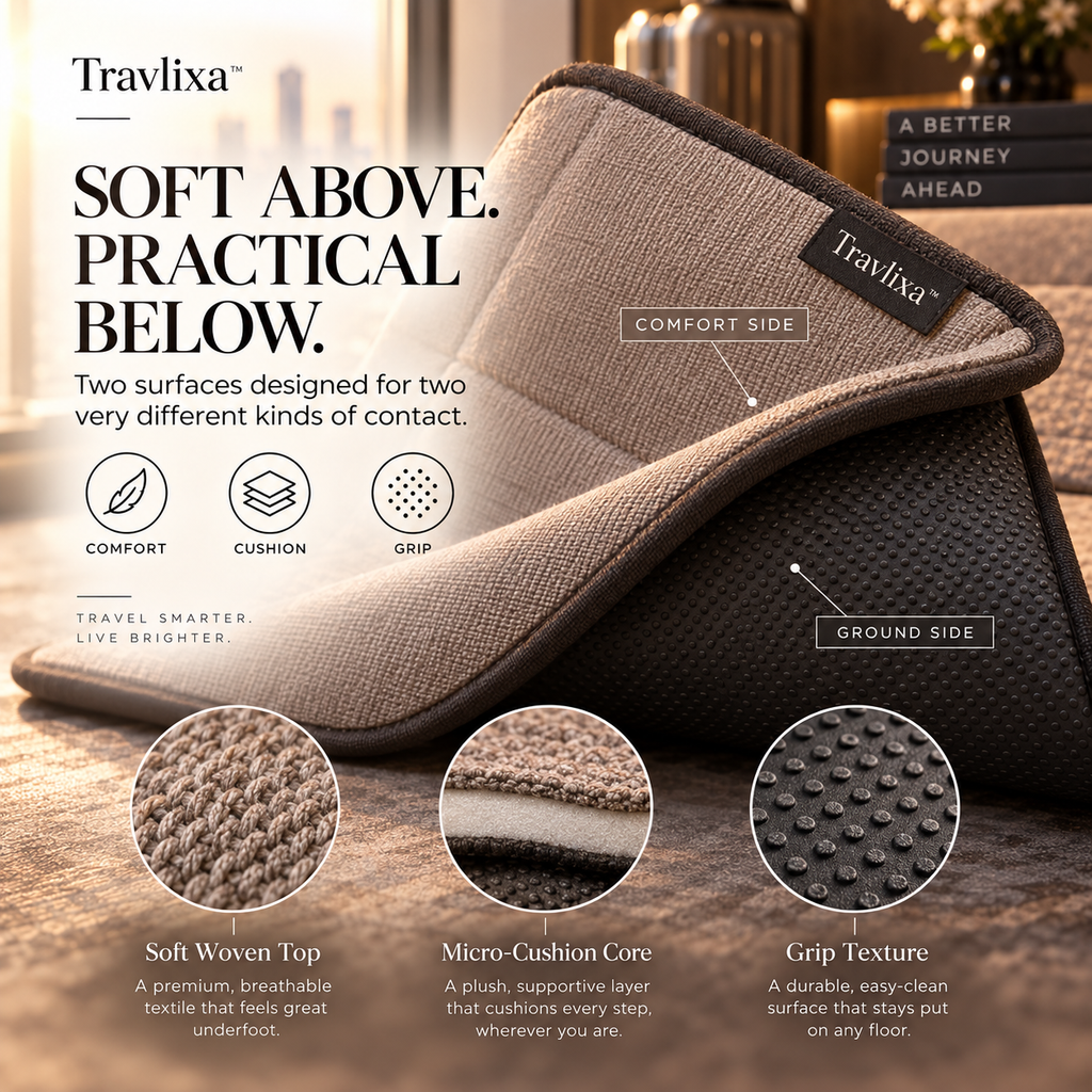 Travlixa™ Hotel-to-Flight Comfort Mat