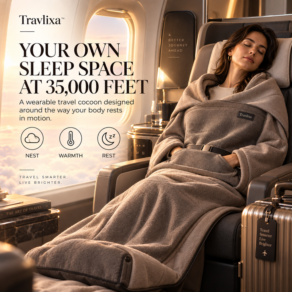 Travlixa™ QuietNest Travel Sleep Cocoon