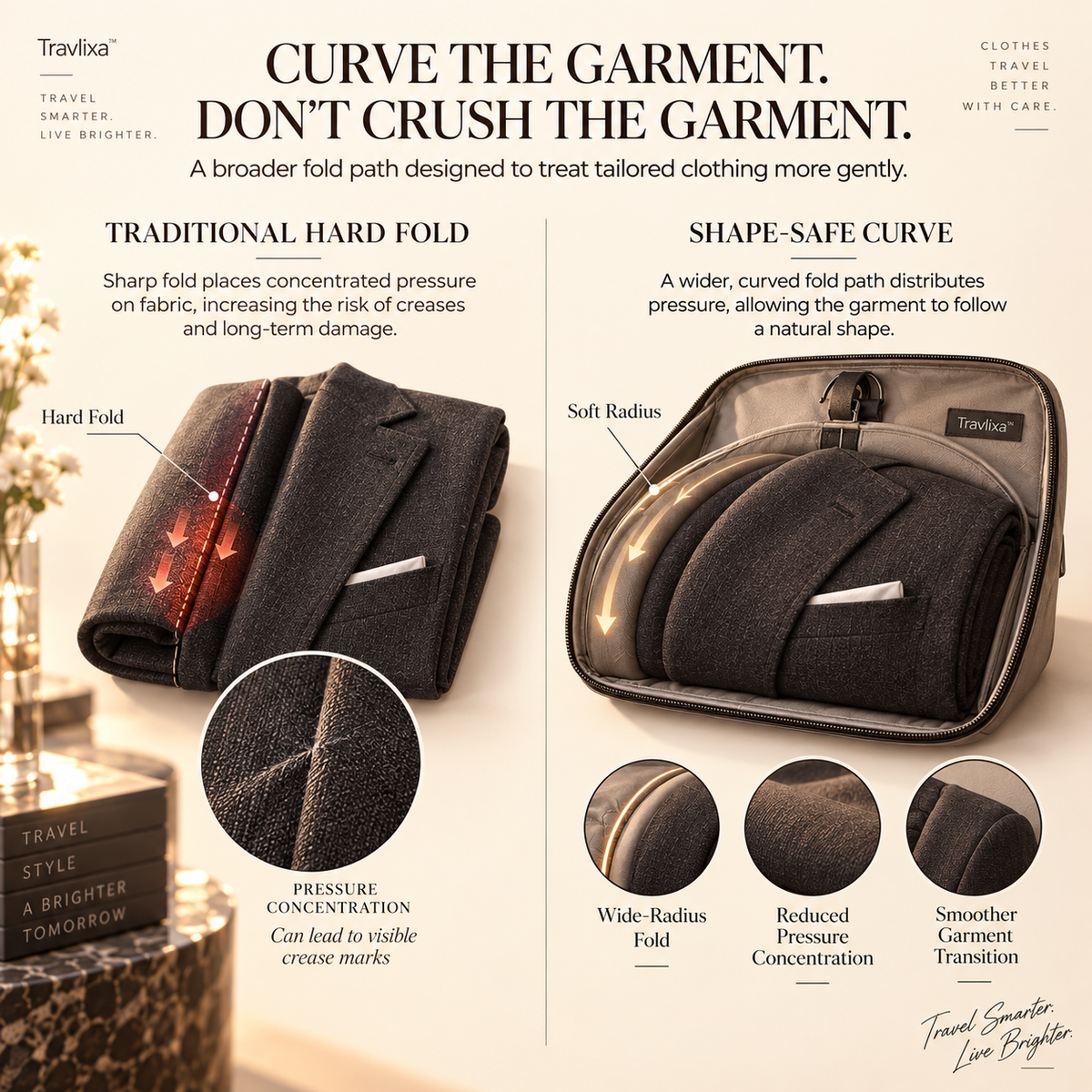 Travlixa™ Shape-Safe Garment Travel Sleeve