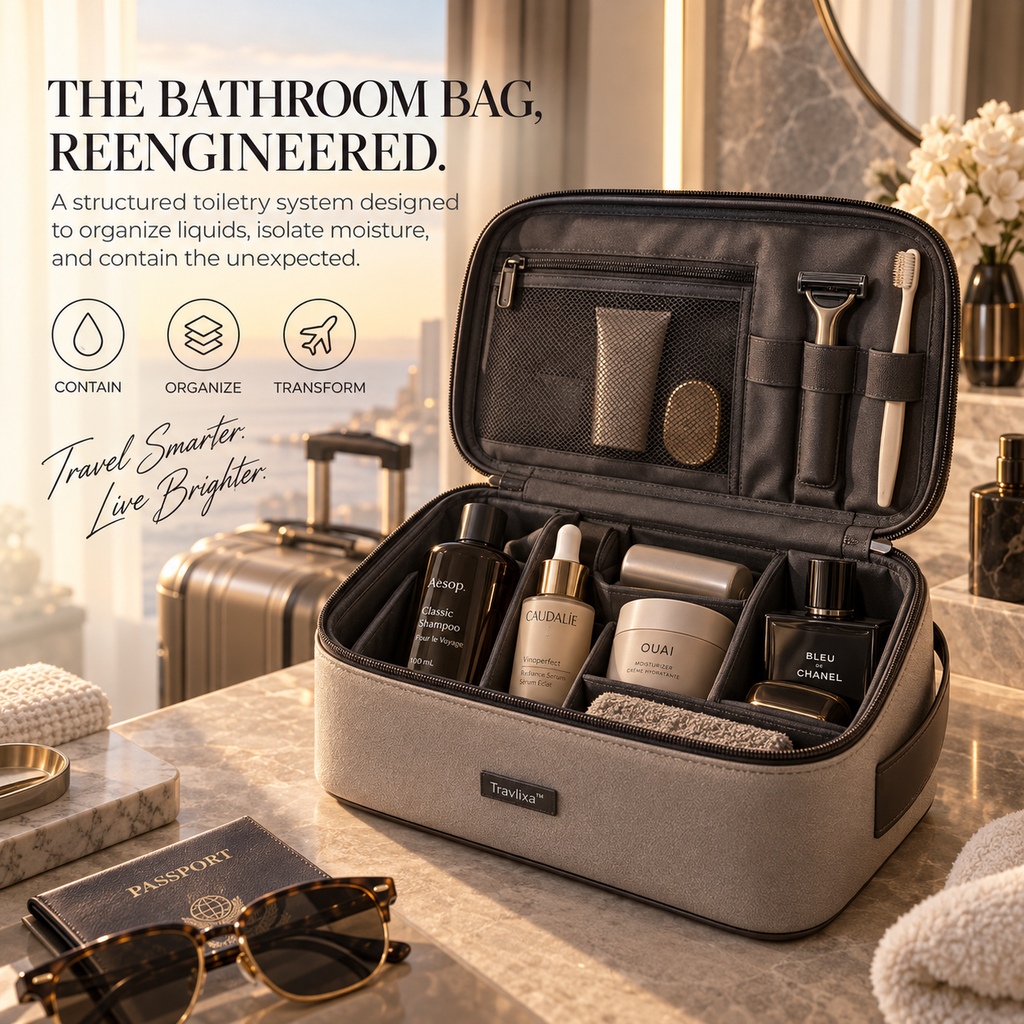 Travlixa™ HydroSeal Luxury Toiletry Case