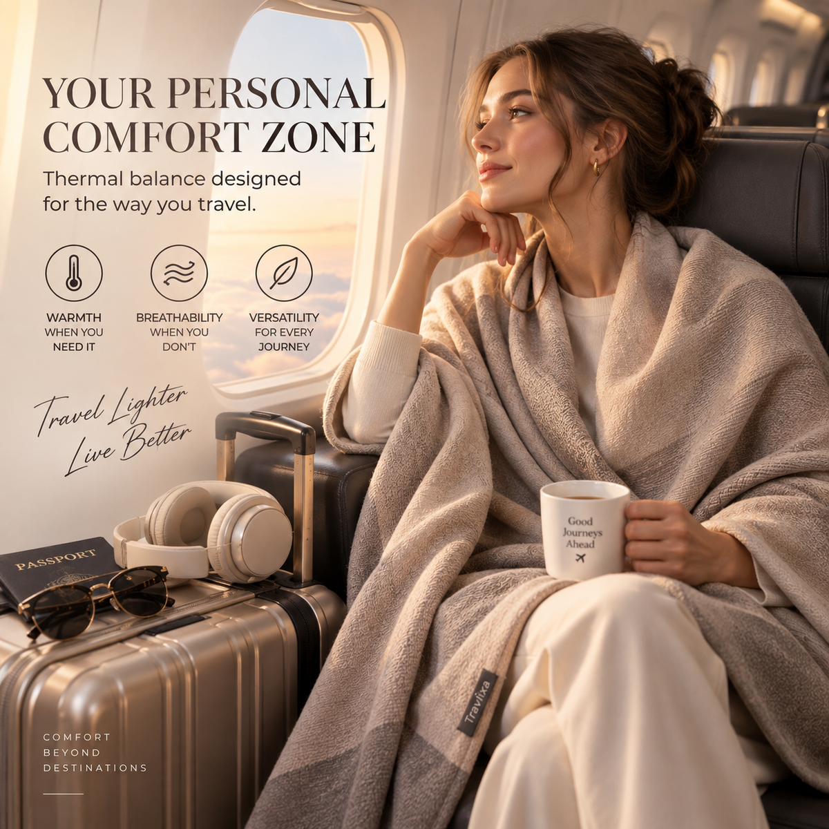 Travlixa™ Thermo-Regulating Travel Wrap