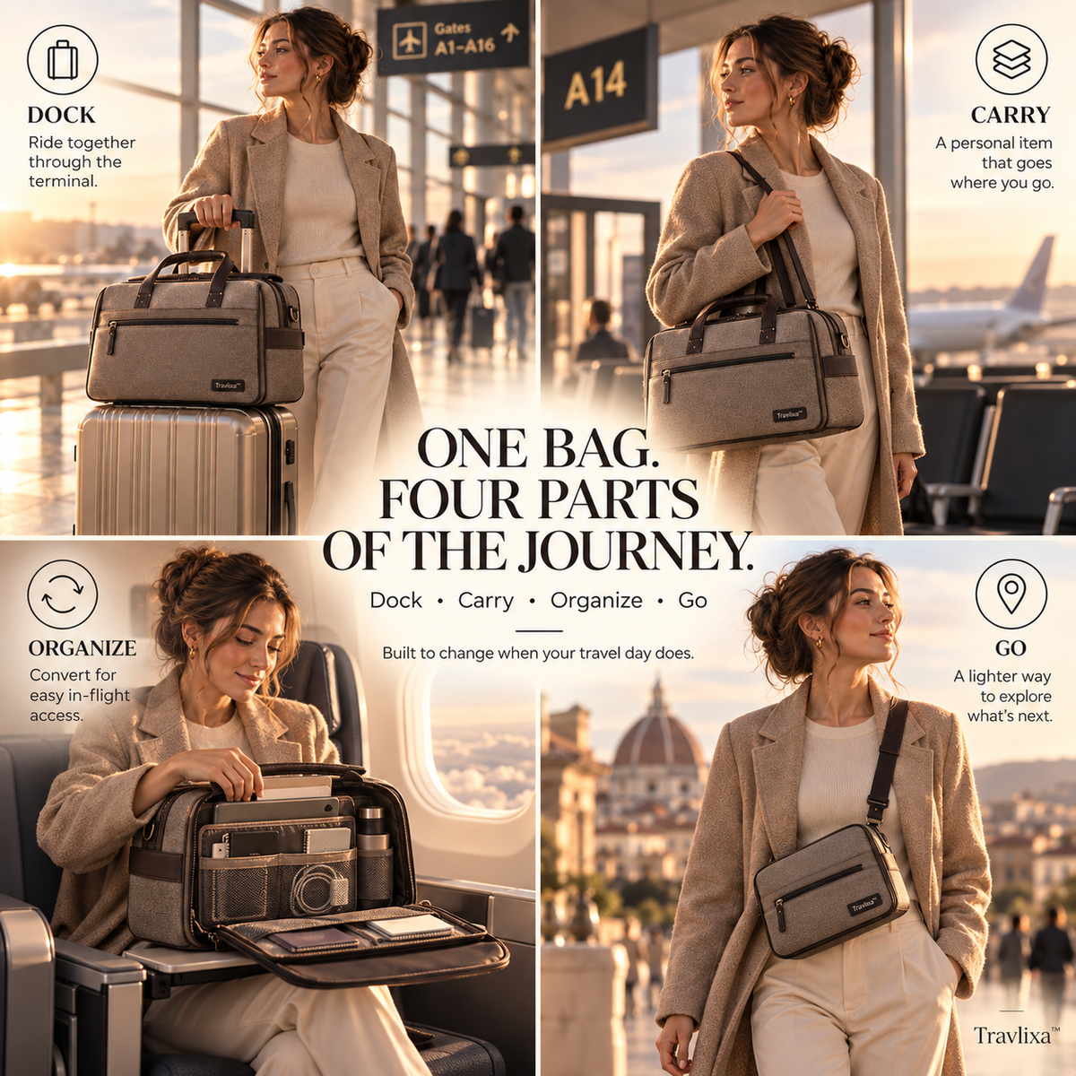 Travlixa™ Adaptive Carry-On Topper